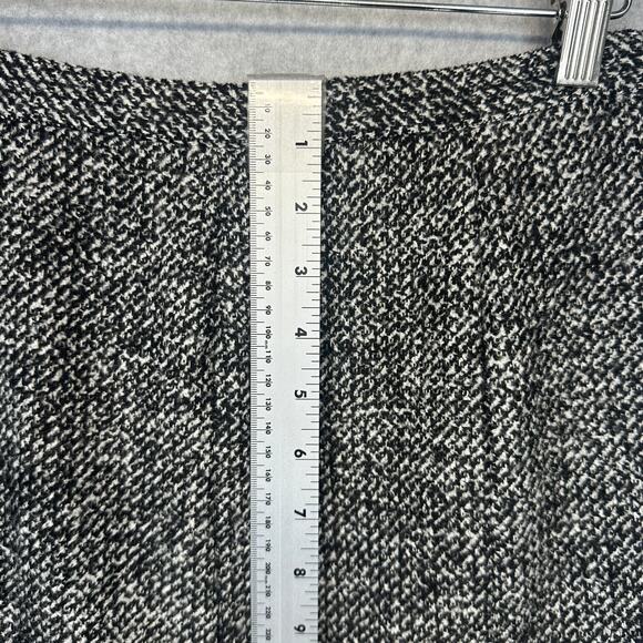 Neiman Marcus Exclusive Skirt Womens Size 6 Black White Tweed Lace Fit & Flare - Picture 12 of 12